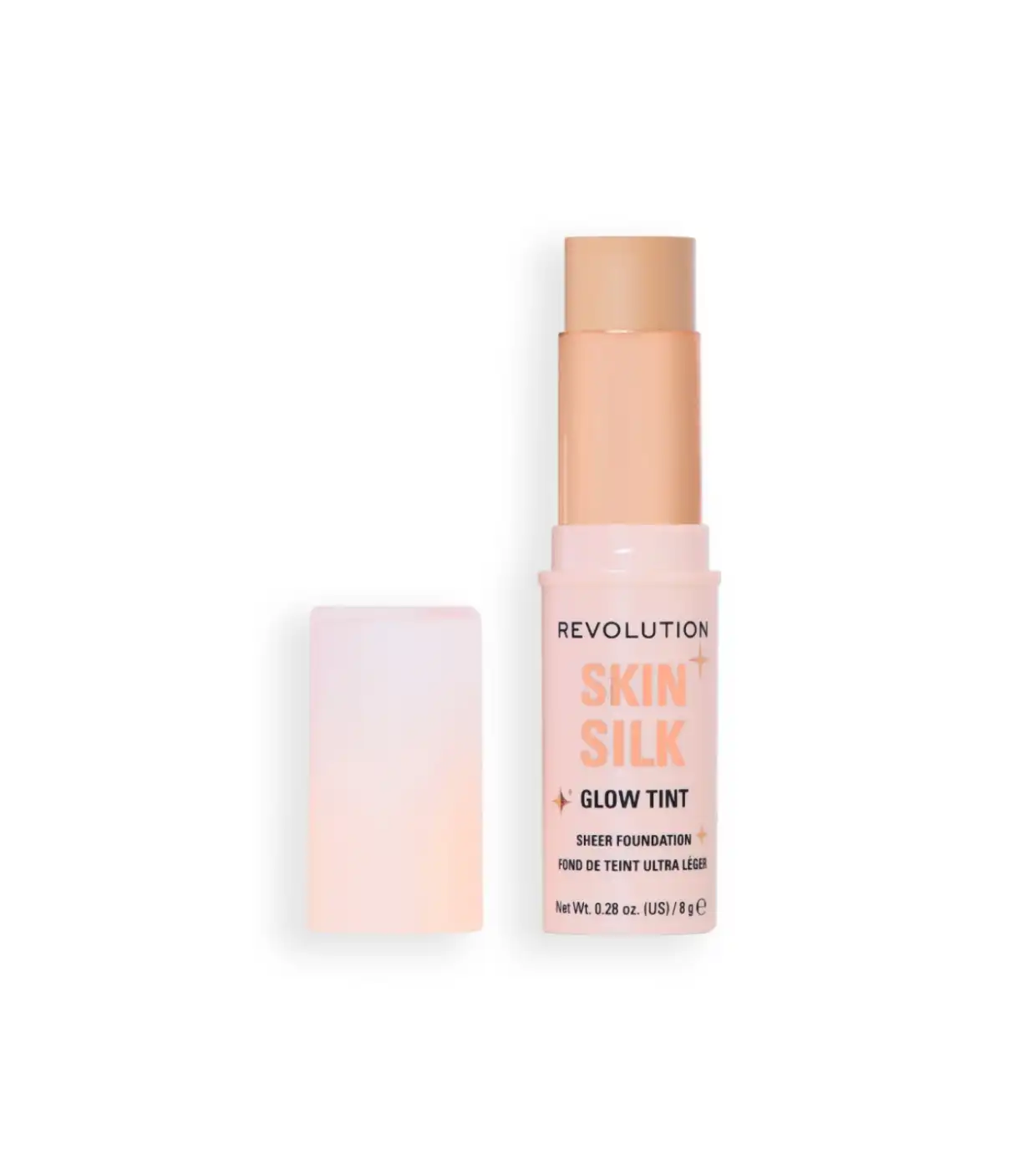 Makeup Revolution - Base de maquillaje en stick Skin Silk Glow Tint Sheer Foundation - Light Neutral - Makeup Revolution - Comparador de precios