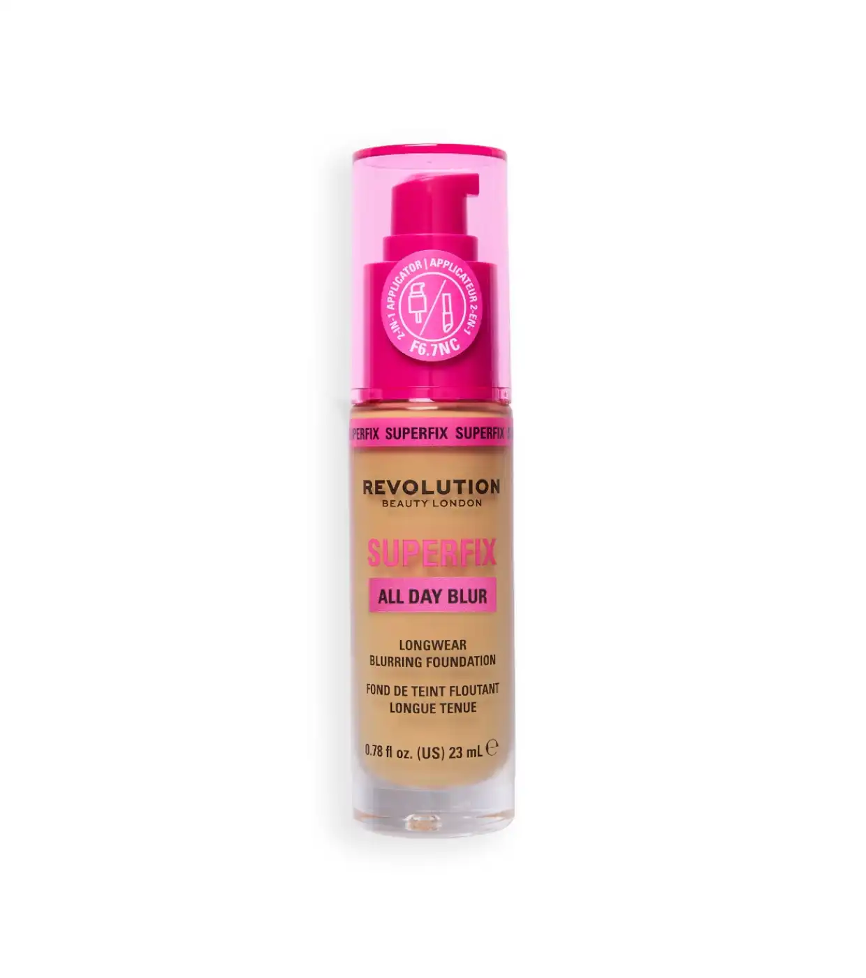 Makeup Revolution - Base de maquillaje Superfix 16H Blur - F6.7NC - Makeup Revolution - Comparador de precios