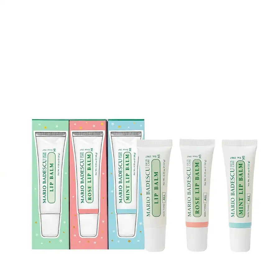 Mario Badescu - Lip Balm Trio Bálsamos labiales 1 pieces 1 Un - MARIO BADESCU - Comparador de precios