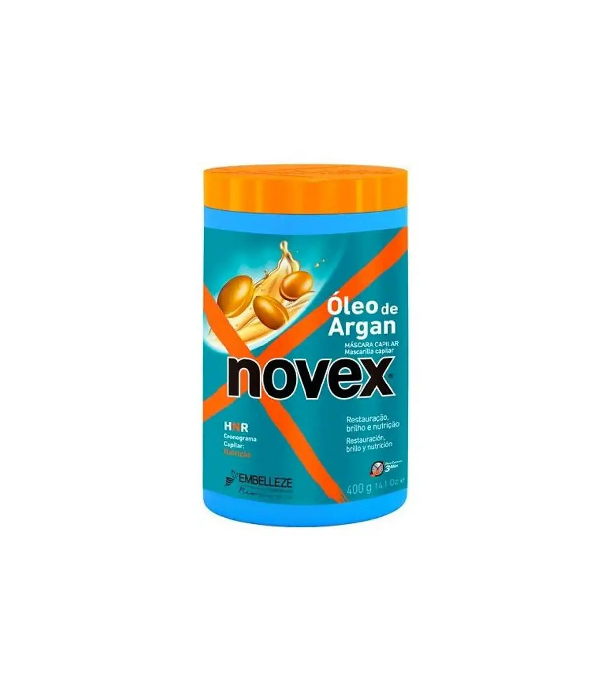 Novex - *Argan Oil* - Mascarilla capilar restauración, brillo y nutrición 400g - Novex - Comparador de precios