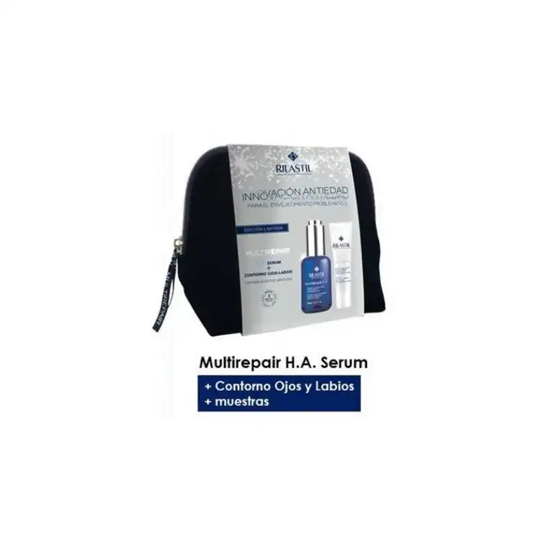 Pack neceser ha serum+contorno de ojos-labios - Rilastil - Comparador de precios