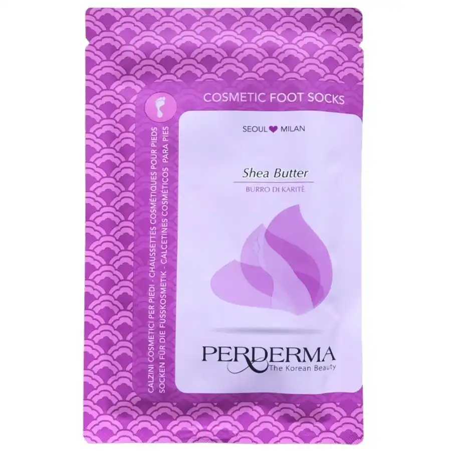 Perderma - Calcetines Cosméticos para Pies con Manteca de Karité Mascarillas para pies 1 pieces female - Perderma - Comparador de precios