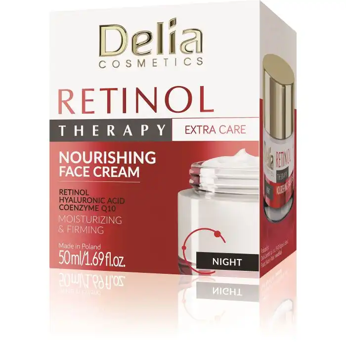 Retinol Therapy Crema Facial de Noche Reafirmante y Nutritiva 50 ml - Delia - Comparador de precios