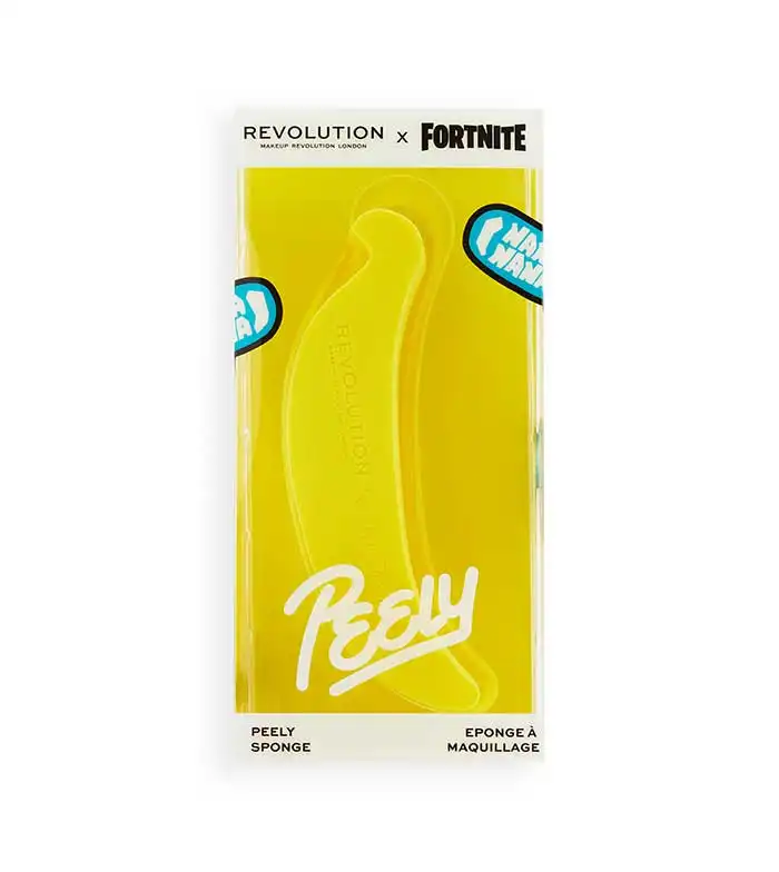 Revolution - *Fortnite X Revolution* - Esponja de maquillaje Peely - Makeup Revolution - Comparador de precios