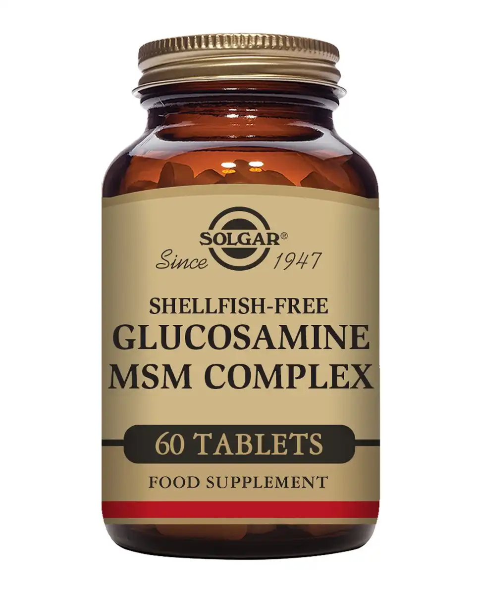 SOLGAR - 60 Comprimidos Glucosamina MSM Complex - SOLGAR - Comparador de precios
