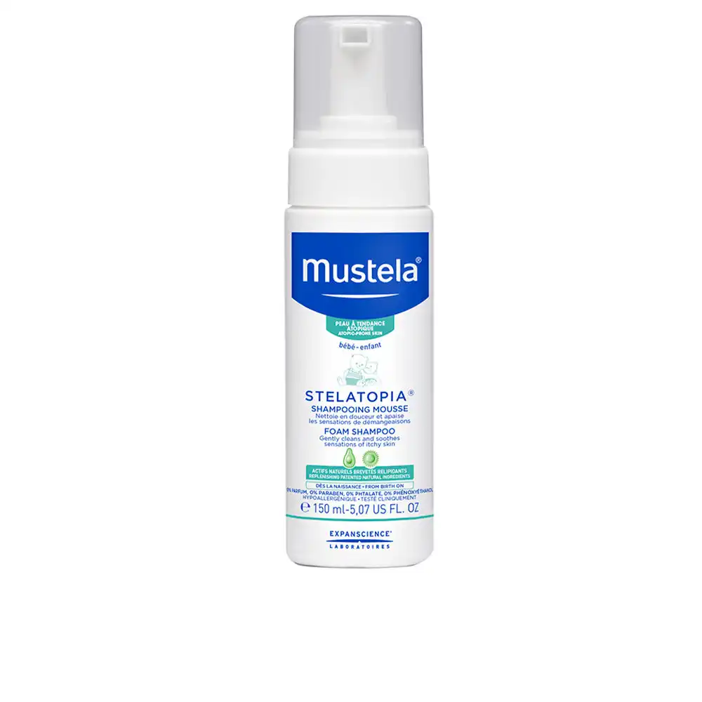 Stelatopia champú mousse 150 ml - Mustela - Comparador de precios