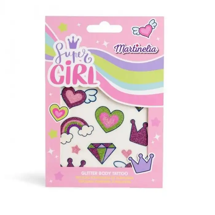 Supergirl Glitter Tattoo - MARTINELIA - Comparador de precios