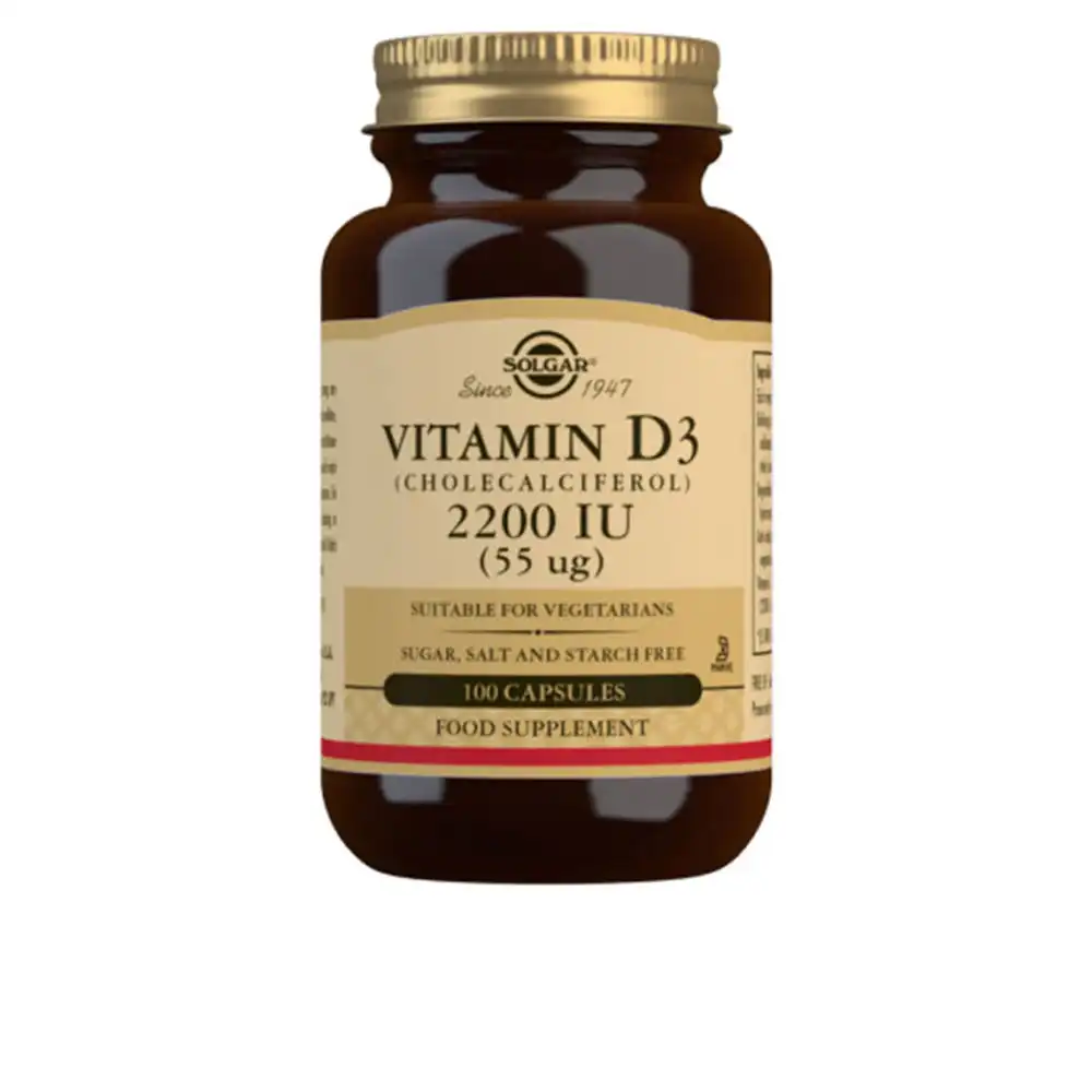 Vitamina D3 2200 Ui 55 Mcg 100 Vcaps - SOLGAR - Comparador de precios