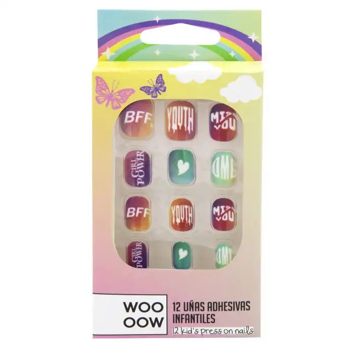 ¡25% DTO! Set de uñas Adhesivas Infantiles - Woo oow - Comparador de precios