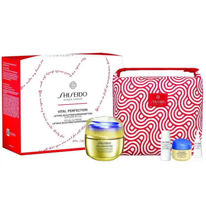 Set Vital Perfection Supreme Pouch 75 ml - Shiseido - Comparador de precios