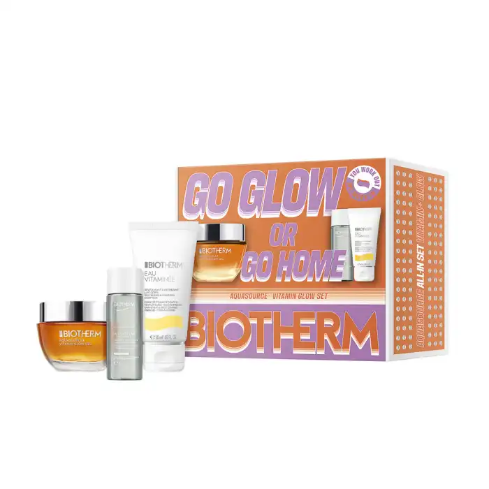 Skin Fitness Aquasource+ Vitamin Glow Set - Biotherm - Comparador de precios