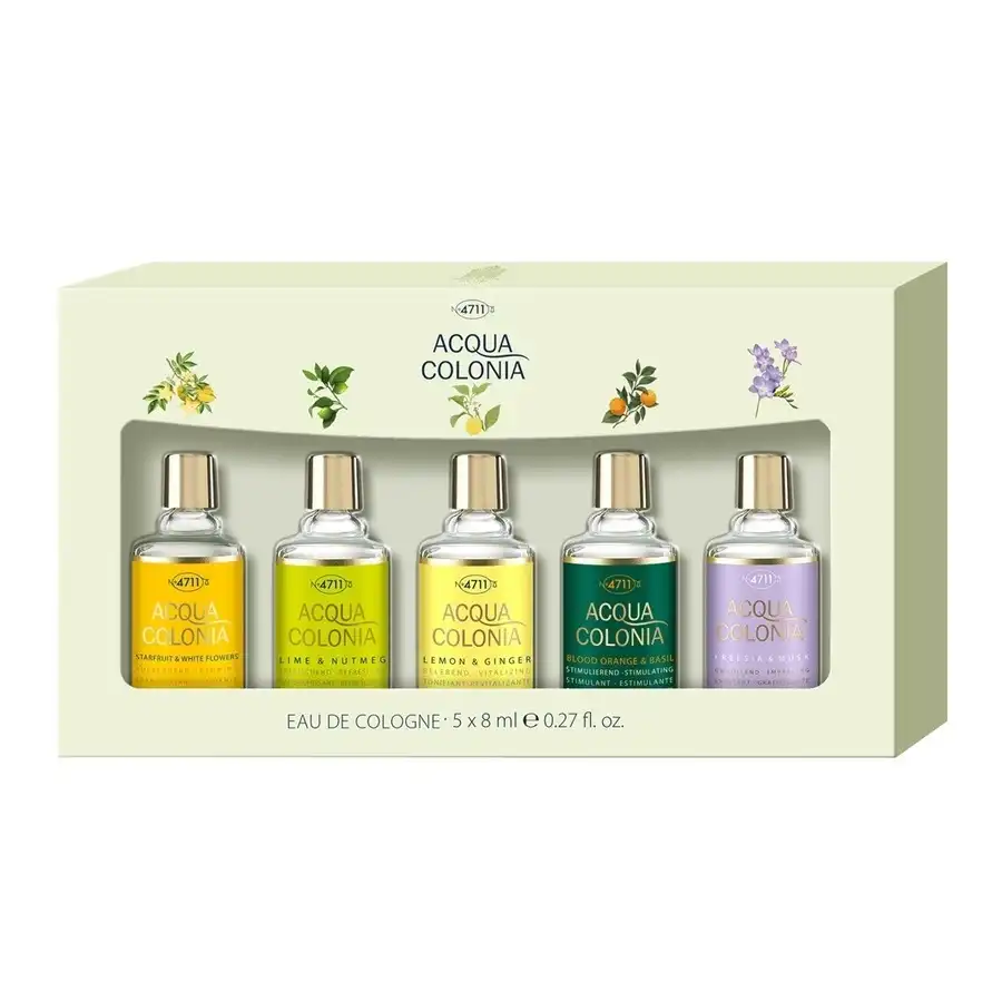4711 Acqua Colonia - JUEGO DE MINIATURAS Estuches de perfumes unisex 1 pieces unisex - 4711 - Comparador de precios