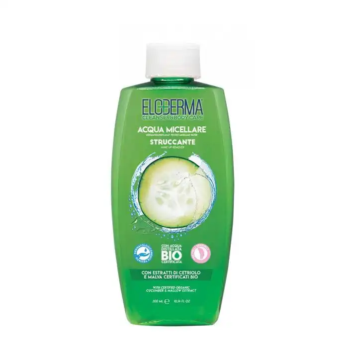 Agua Micelar Desmaquillante con Extracto de Pepino 300 ml - Eloderma - Comparador de precios