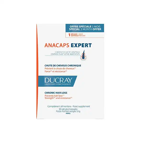 Anacaps Expert - Ducray - Comparador de precios