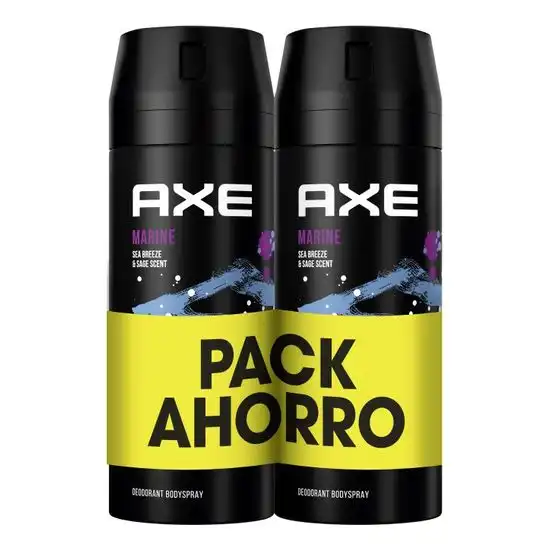 Axe Marine Duplo 300 ml Desodorante en Spray - Axe - Comparador de precios