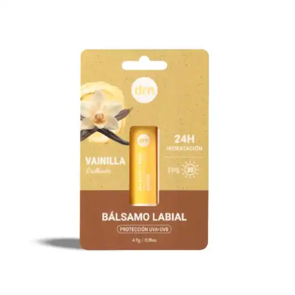 Bálsamo Labial Vainilla SPF 30 - DRN - Comparador de precios