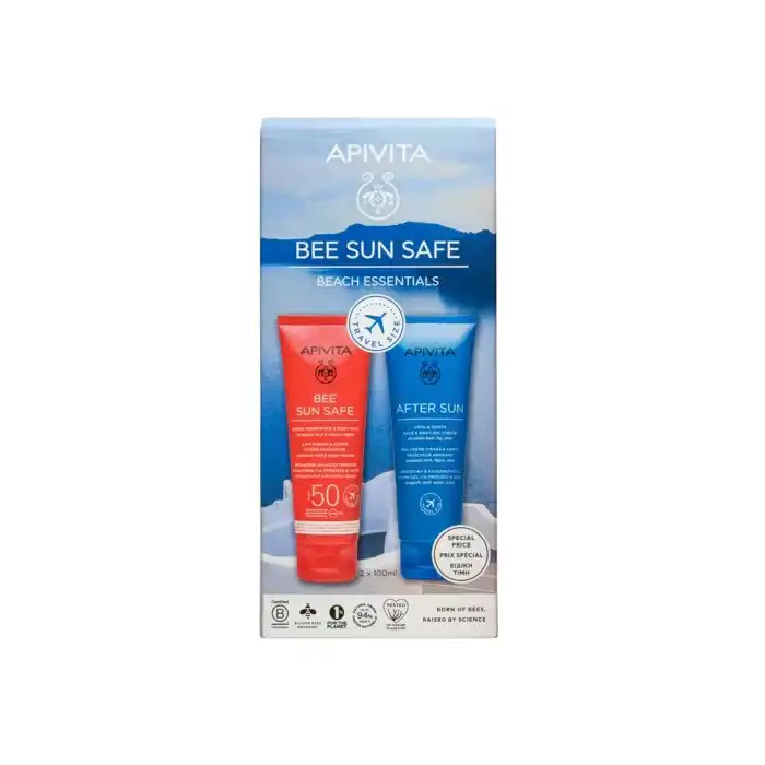 Bee Sun Safe Hydra Fresh Leche SPF50+ Aftersun 100 ml - Apivita - Comparador de precios