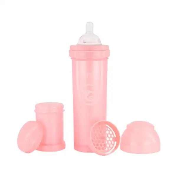 Biberón Anti-Cólicos Rosa - Twistshake - Comparador de precios