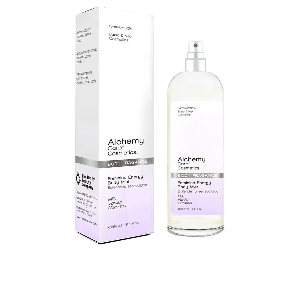 Body Fragance feminine energy body mist 250 ml - Alchemy Care Cosmetics - Comparador de precios