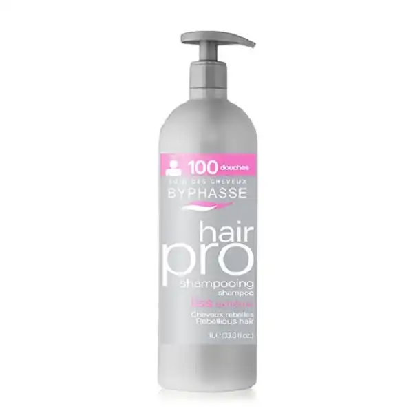 Byphasse Hair Pro Liss Extreme Champú Cabello Rebelde 1 l - Byphasse - Comparador de precios