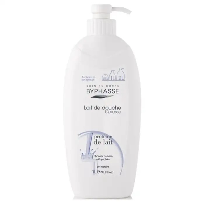 Caresse Crema de Ducha Proteína de Leche 1000 ml - Byphasse - Comparador de precios