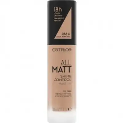 Catrice Catrice Base de maquillaje All Matt Shine Control 033,Cool, 30 ml - CATRICE - Comparador de precios