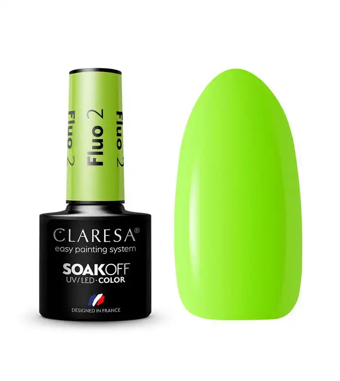 Claresa - Esmalte semipermanente Soak off - 02: Fluo - Claresa - Comparador de precios