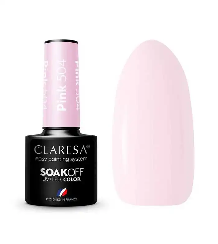Claresa - Esmalte semipermanente Soak off - 504: Pink - Claresa - Comparador de precios