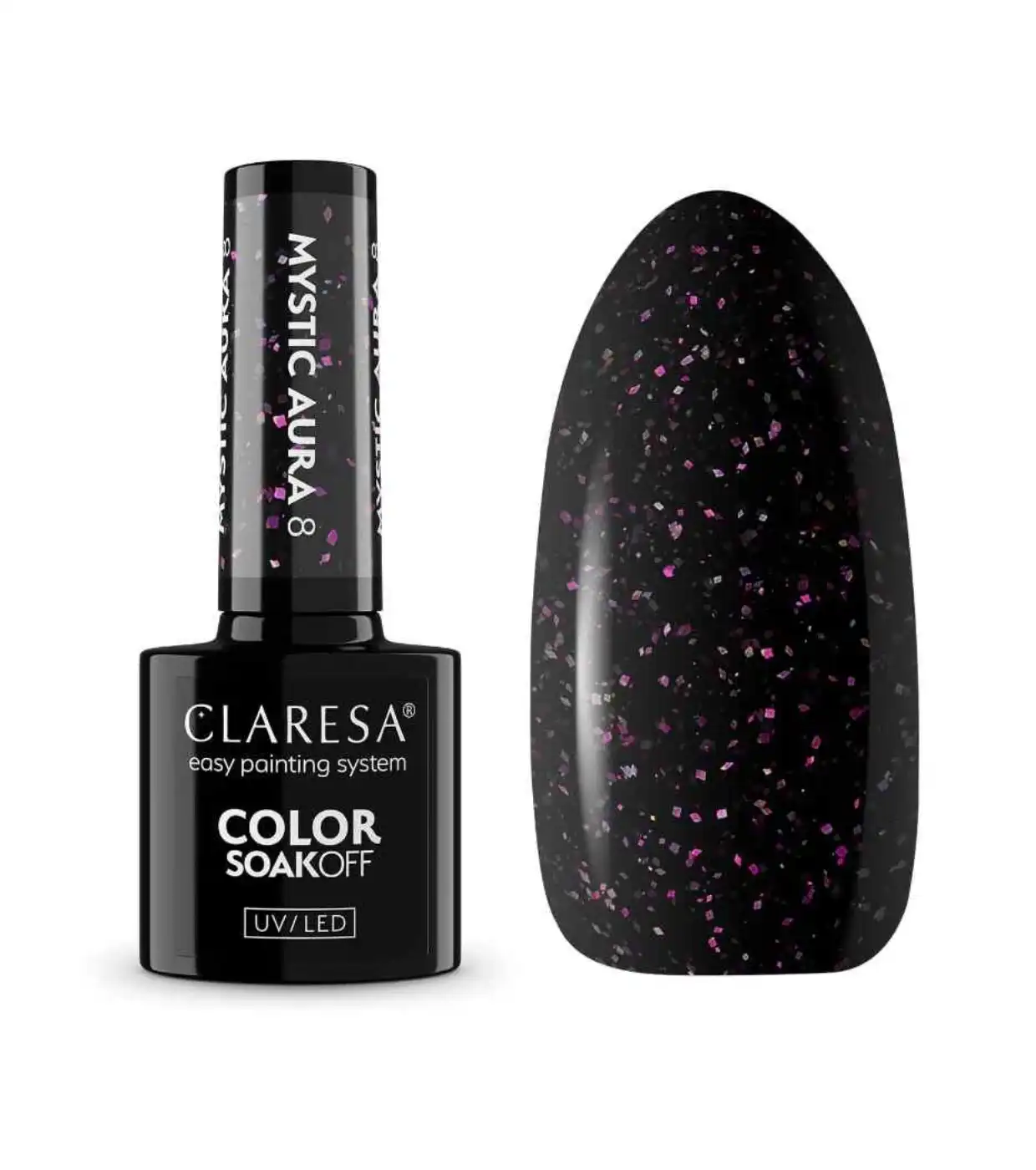 Claresa - *Mystic Aura* - Esmalte semipermanente Soak off - 08 - Claresa - Comparador de precios
