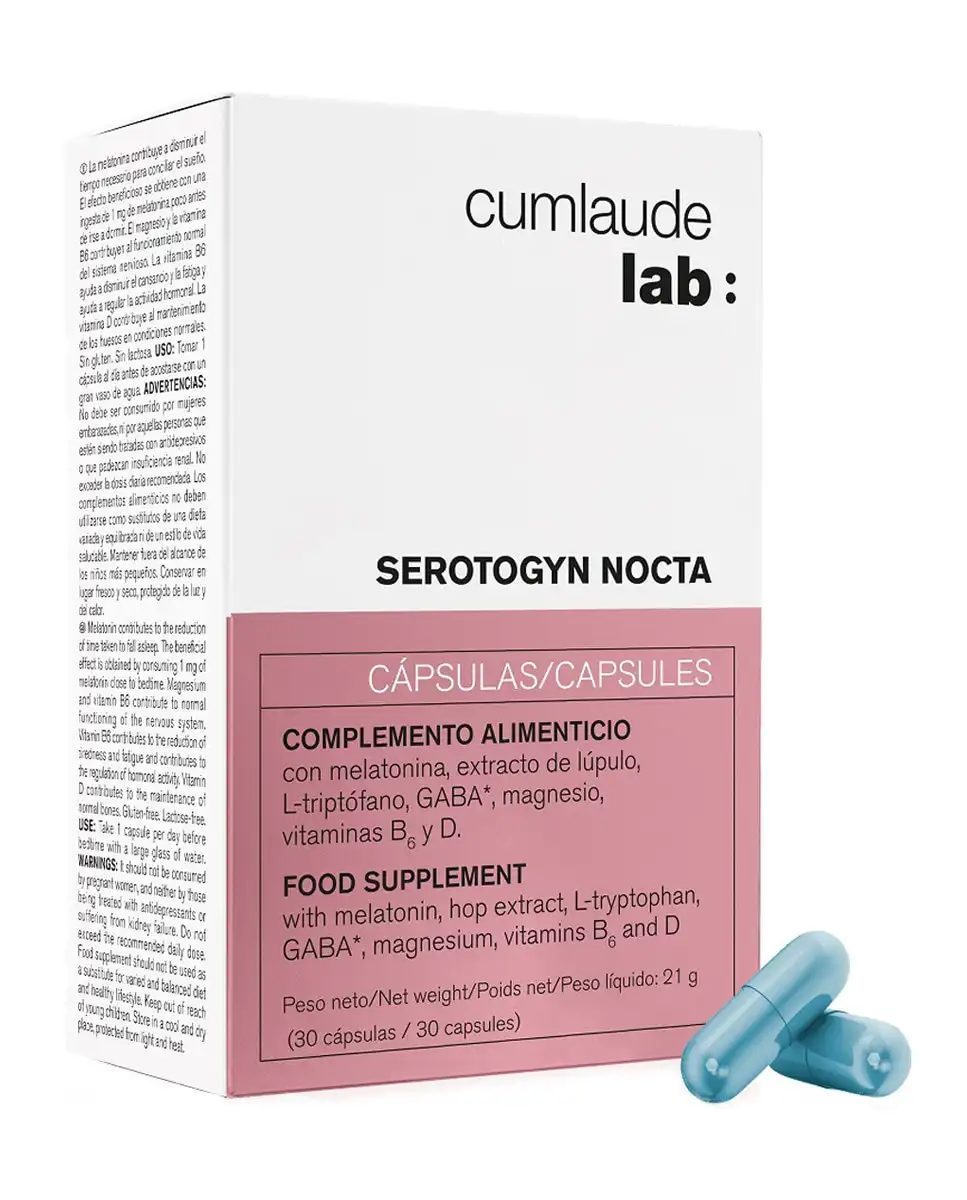 Cumlaude Lab - 30 Cápsulas Serotogyn Nocta - Cumlaude Lab - Comparador de precios