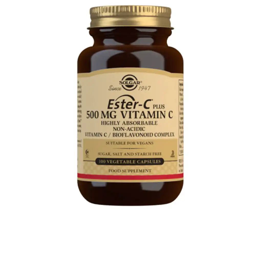 ESTER-C Plus 500mg cápsulas vegetales 100 u - SOLGAR - Comparador de precios