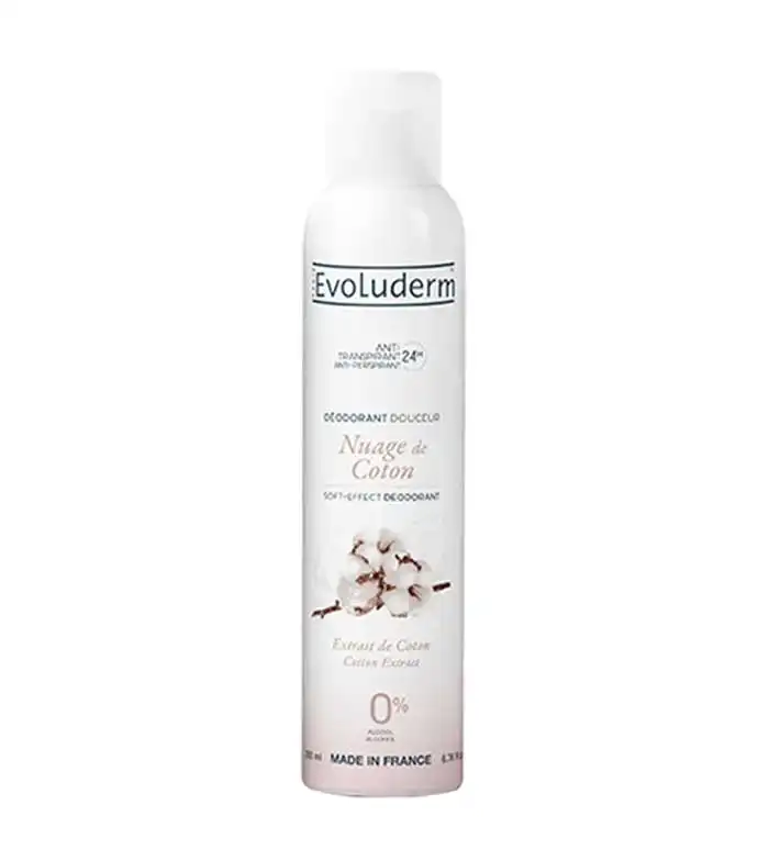 Evoluderm - Desodorante suave - Nuage de Coton - Evoluderm - Comparador de precios