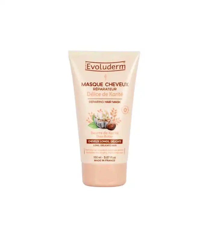 Evoluderm - Mascarilla capilar reparadora Délice de Karité 150ml - Cabellos largos y delicados - Evoluderm - Comparador de precios