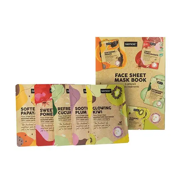 Face Sheet Mask Book - SENCE BEAUTY - Comparador de precios