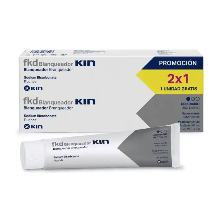 FKD Dentífrico Blanqueador 125 ml - Kin - Comparador de precios
