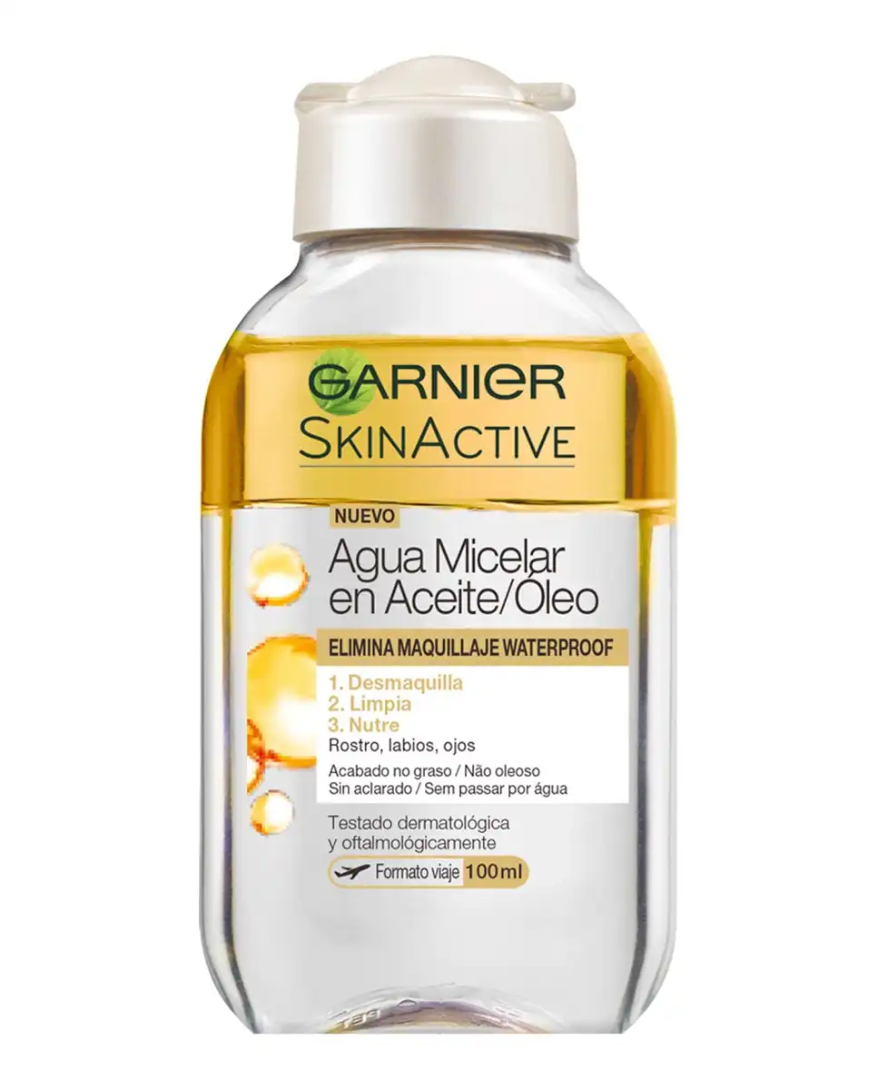 Garnier - Agua Micelar Bifásica Con Aceite De Argán 100 Ml - Garnier - Comparador de precios