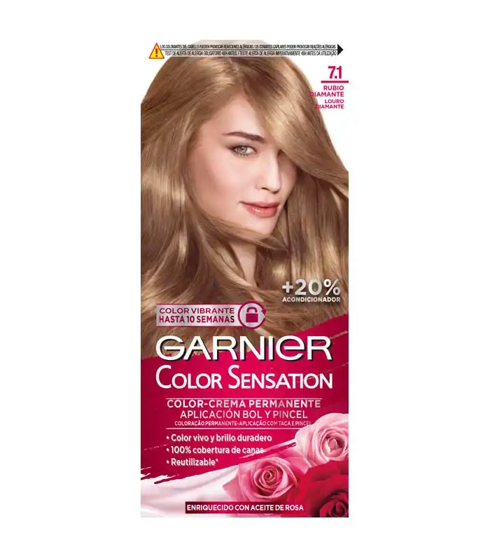 Garnier - Coloración Color Sensation - 7.11: Rubio Diamante - Garnier - Comparador de precios