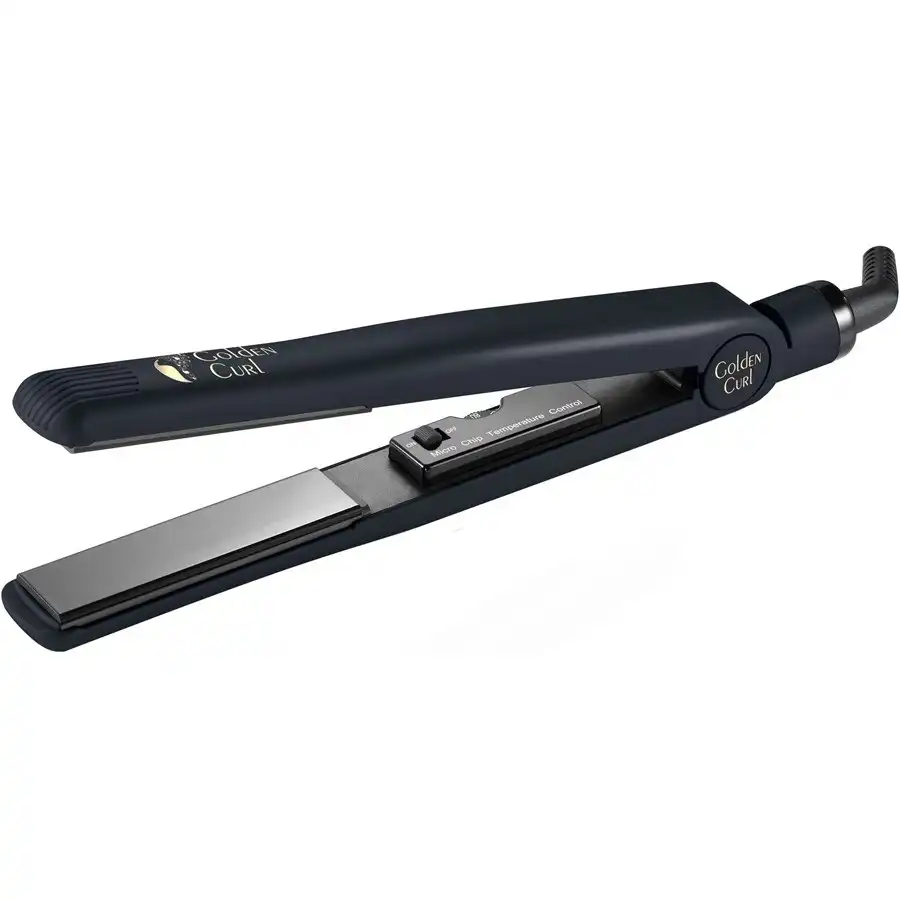 Golden Curl Il Nero Titanium Plate Straightener Black 1.0 pieces - Golden Curl - Comparador de precios