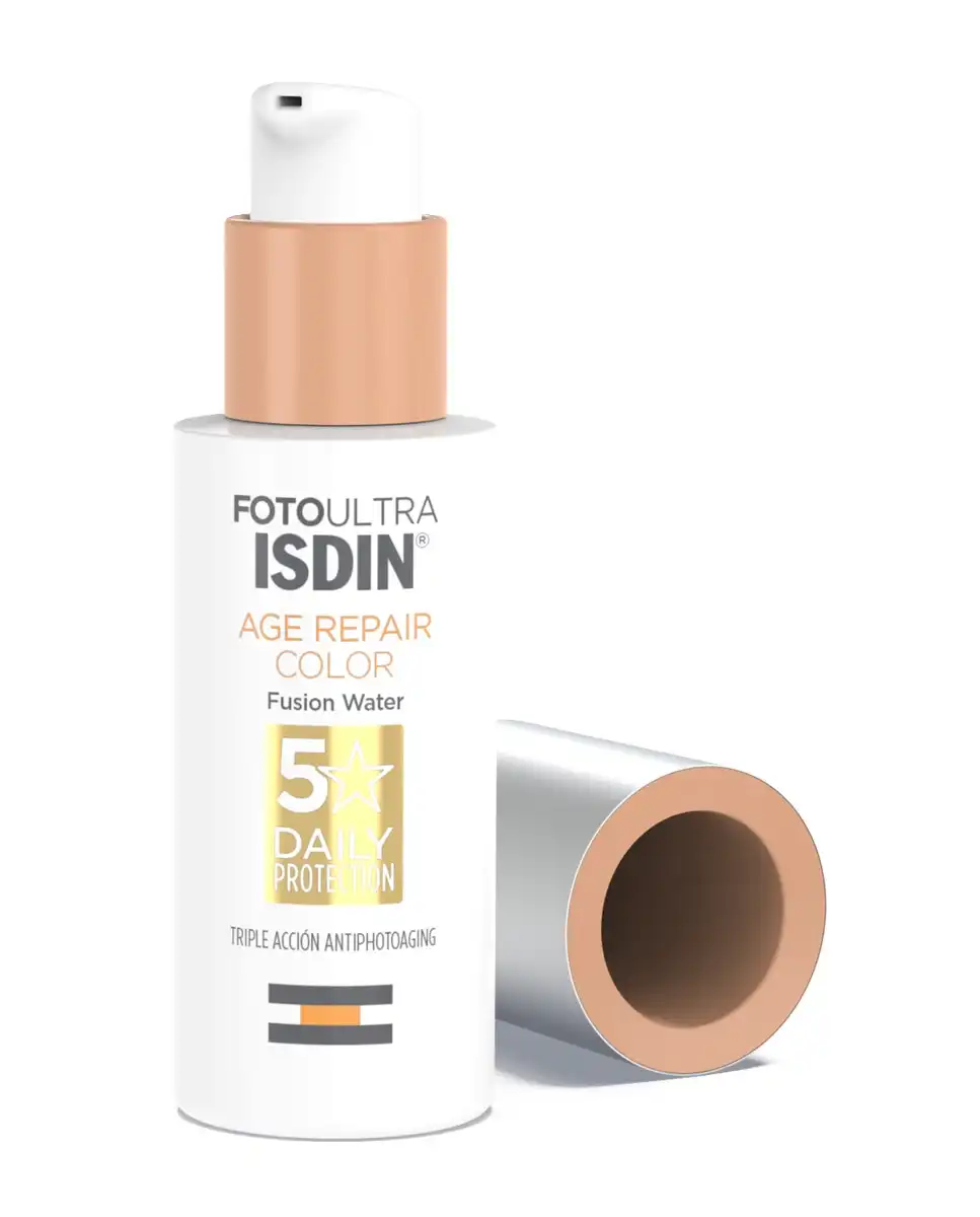 Isdin - Protector Solar Facial Antienvejecimiento Con Color FOTOULTRA Age Repair Color SPF50 50 Ml - Isdin - Comparador de precios