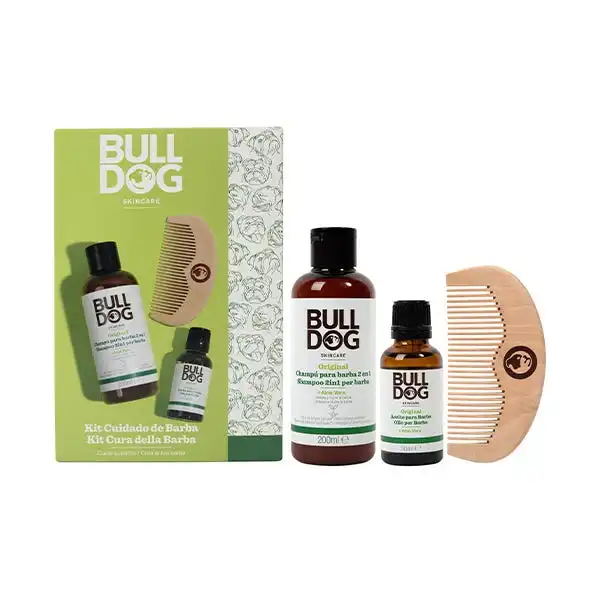 Kit Cuidado Barba - BULL DOG - Comparador de precios