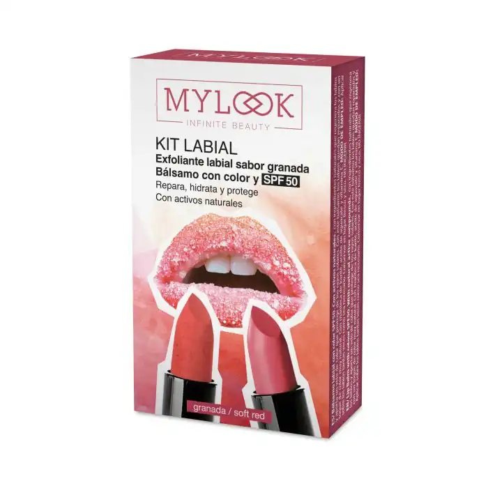 Kit de Labios Exfoliante Perfect Lips + Bálsamo Suncolor Soft - My Look - Comparador de precios