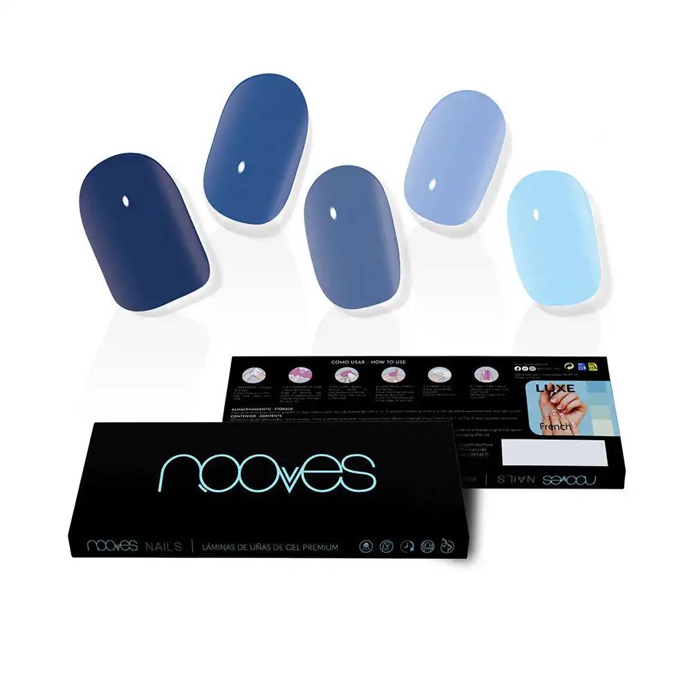 Láminas De Uñas De Gel melancholic heart premium luxe #solid - Nooves - Comparador de precios