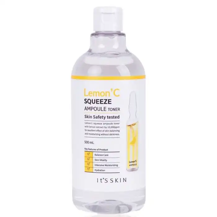 Lemon'C Squeeze Ampoule Toner Tónico de limón 500 ml - Its Skin - Comparador de precios