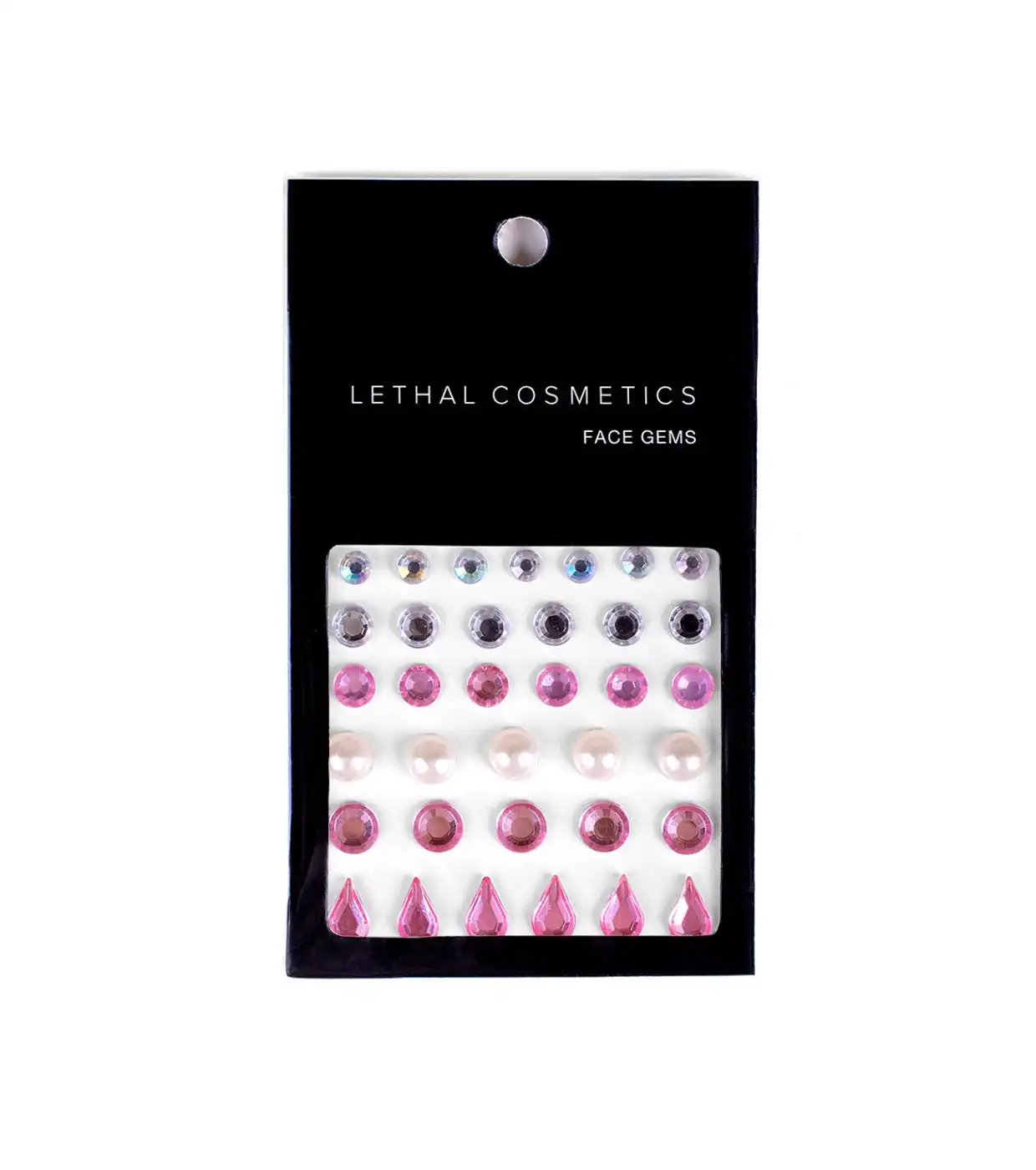 Lethal Cosmetics - Joyas adhesivas para rostro Face Gems - Tear Drops - Lethal Cosmetics - Comparador de precios
