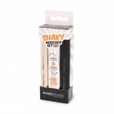 Magic Studio Kit Shaky Primer & Volume Máscara, 3 ml - Magic Studio - Comparador de precios