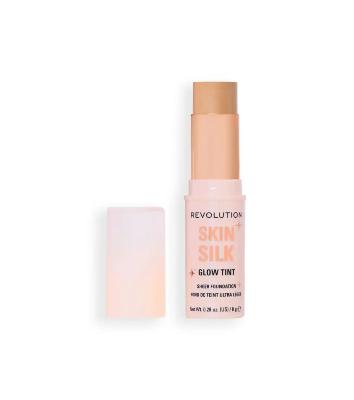 Makeup Revolution - Base de maquillaje en stick Skin Silk Glow Tint Sheer Foundation - Medium Neutral - Makeup Revolution - Comparador de precios