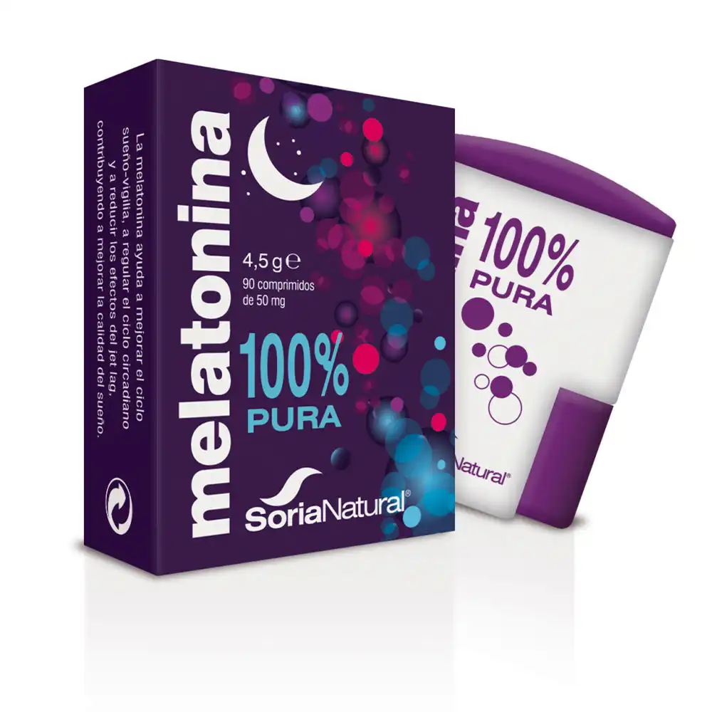 Melatonina 90 comprimidos - Soria Natural - Comparador de precios