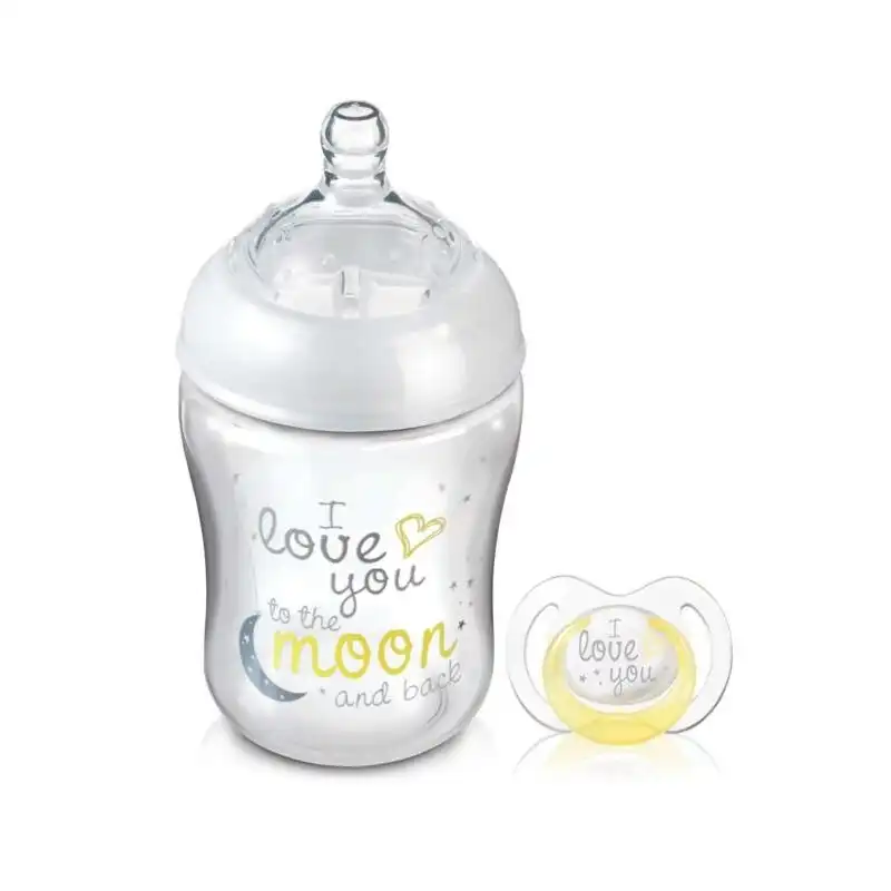 Nuby BiberÓn AnticÓlico I Love You 270ml - Nuby - Comparador de precios