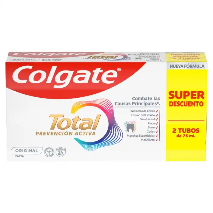 Pasta de Dientes Protección Completa Total Original 150 ml - Colgate - Comparador de precios