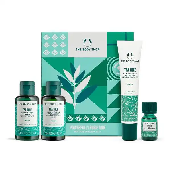 Powerfully Purifying Tea Tree Skincare Gift - THE BODY SHOP - Comparador de precios